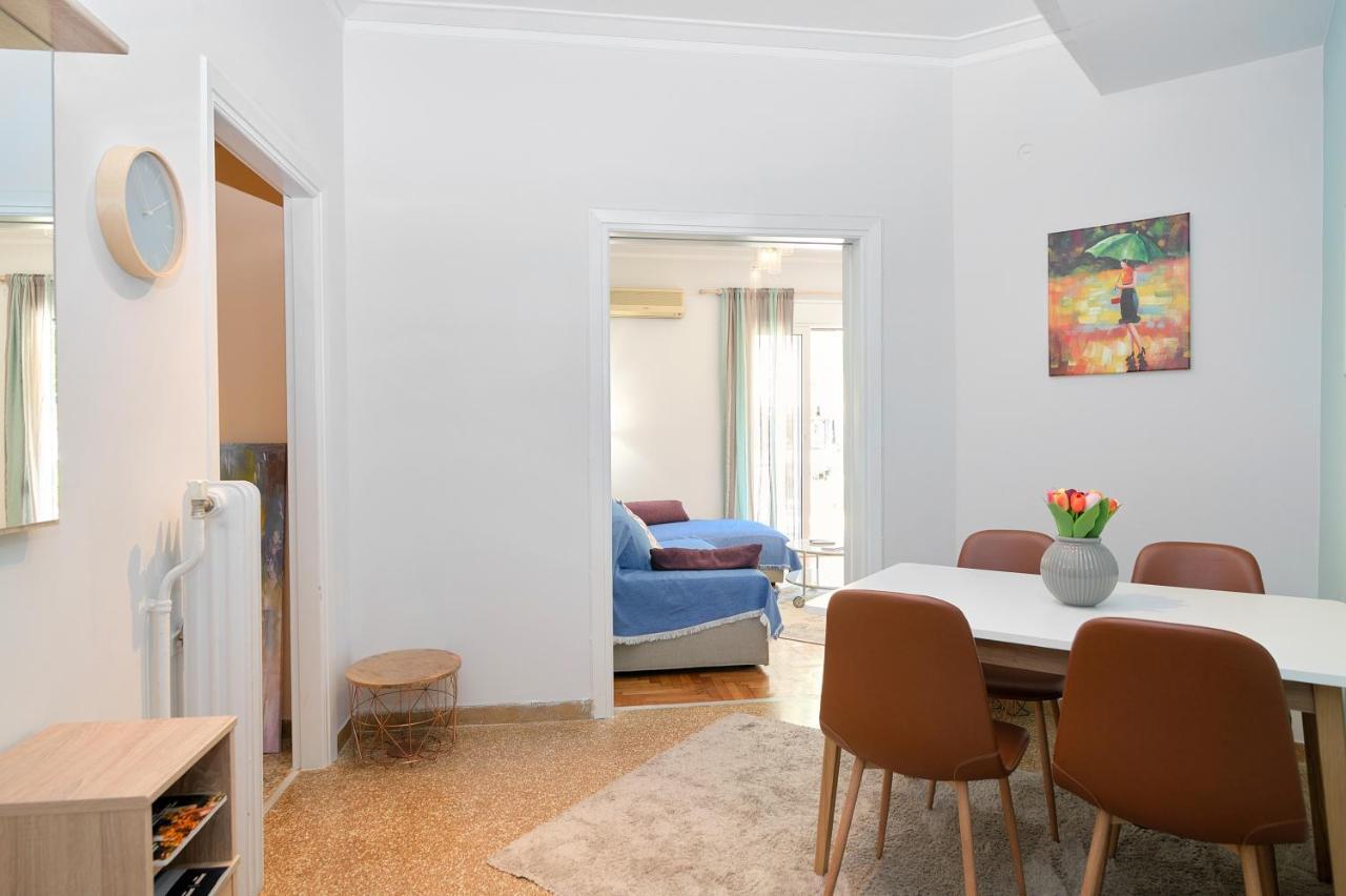 Venias Two-Bedroom Apartment Kallimarmaro And Zappeio Area Athens Ngoại thất bức ảnh