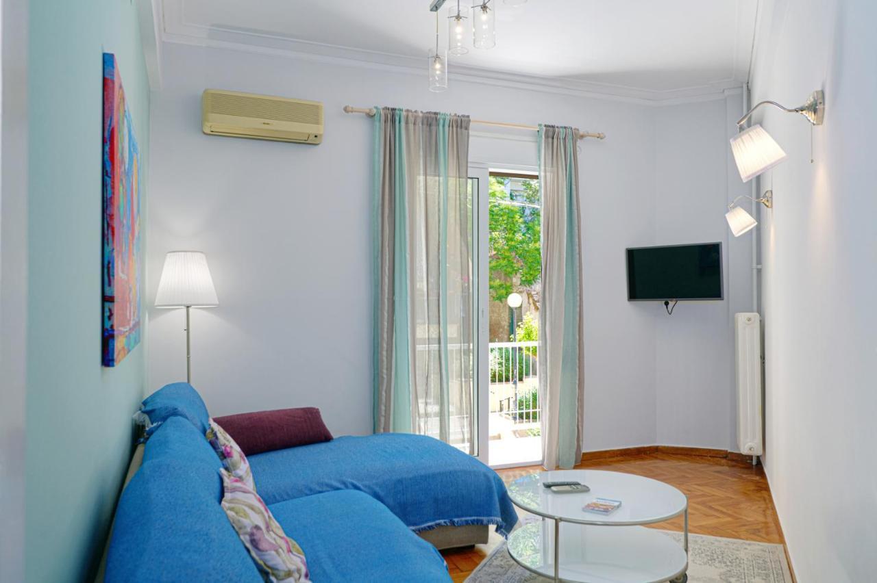 Venias Two-Bedroom Apartment Kallimarmaro And Zappeio Area Athens Ngoại thất bức ảnh